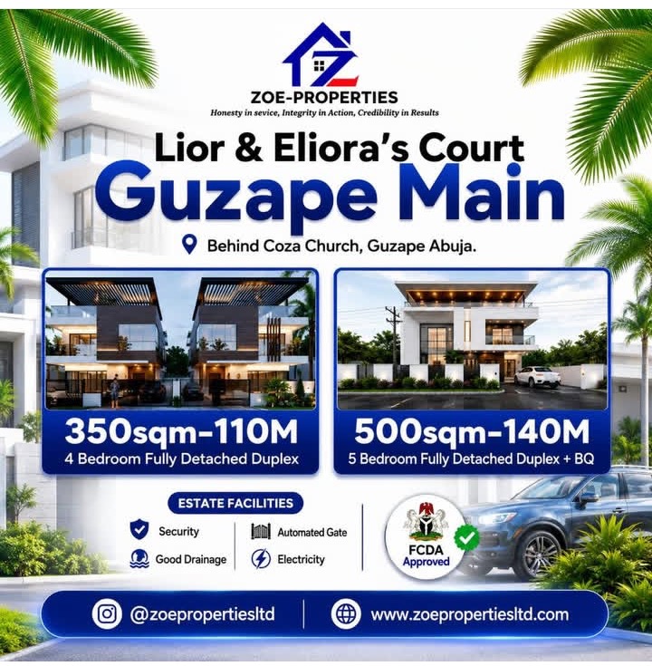 Lior & Eliora's Court — Guzape Main offer sheet with plot sizes and prices